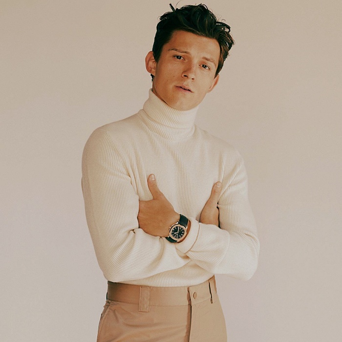 Sesión de fotos con Tom Holland
