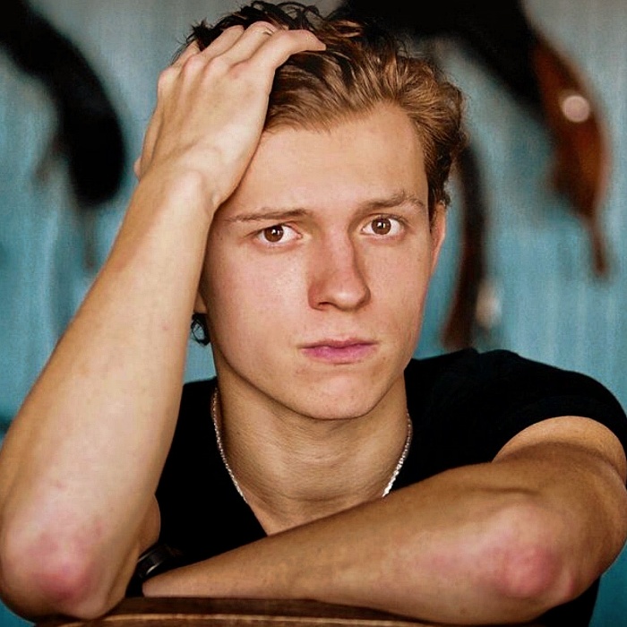 Sesión de fotos con Tom Holland