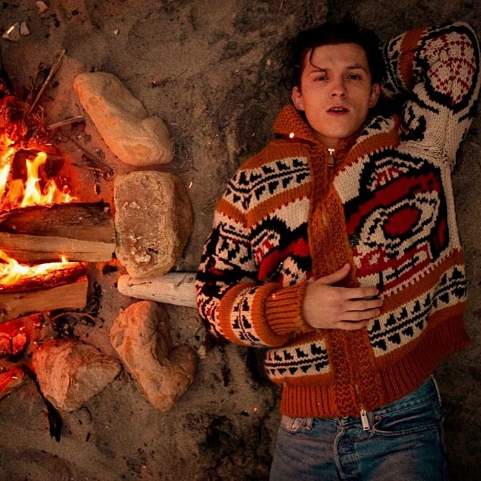 Sesión de fotos con Tom Holland