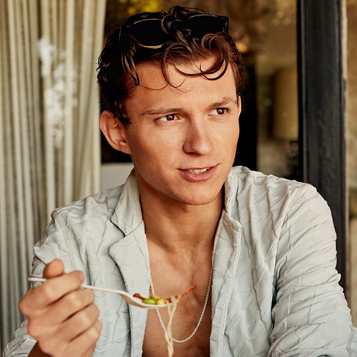 Sesión de fotos con Tom Holland