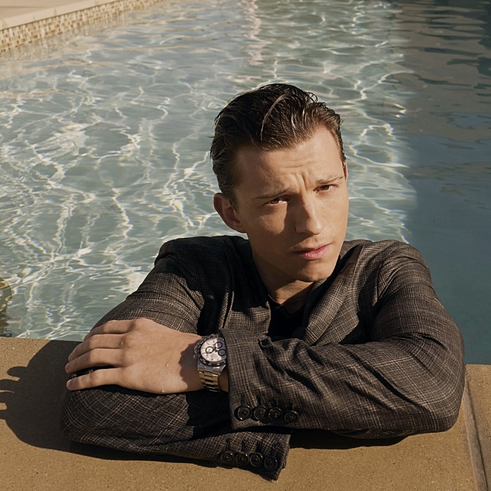 Sesión de fotos con Tom Holland