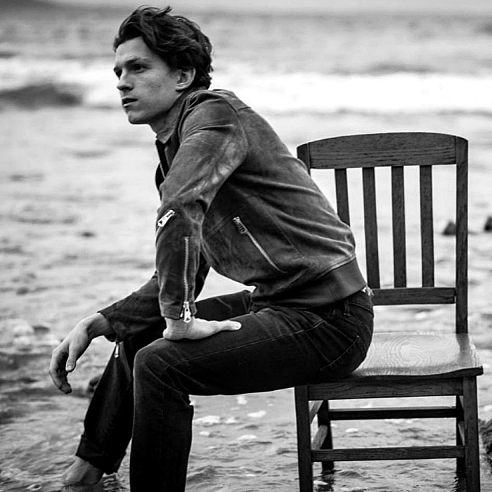 Sesión de fotos con Tom Holland