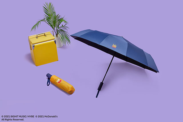 sombrilla; ;Army, preparate para comprar toda la colección BTS de McDonalds