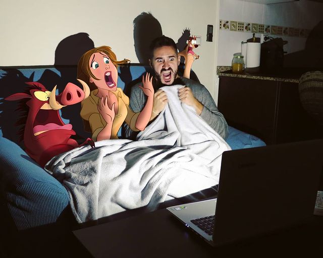 Personajes de Tarzán edición de Samuel MB ;Maestro convierte a personajes Disney en sus roomies y se vuelve viral