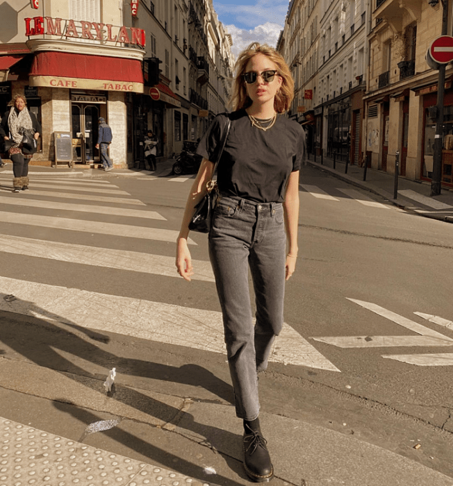 Look total en negro