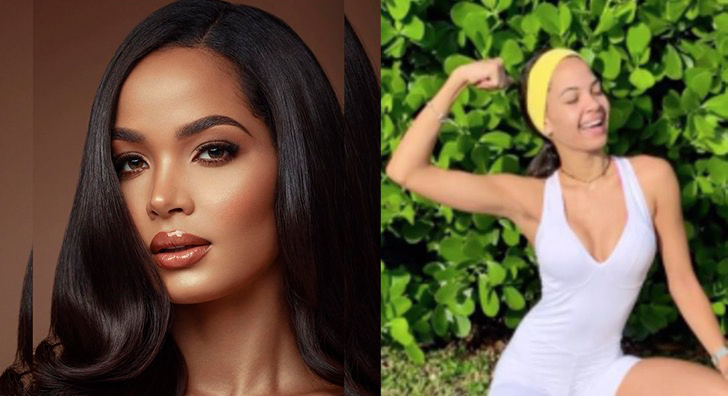 Latinas de miss universo maquilladas en comparación sin una gota de maquillaje 