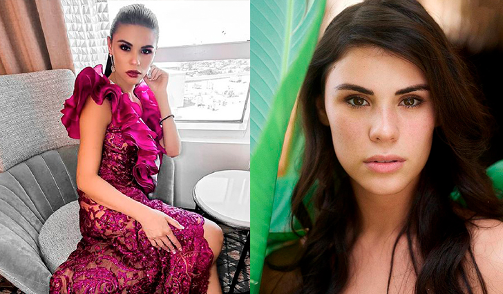 Latinas de miss universo maquilladas en comparación sin una gota de maquillaje 