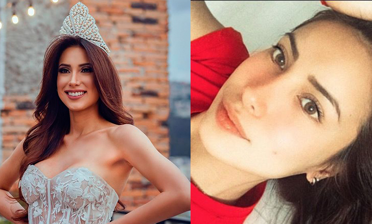 Latinas de miss universo maquilladas en comparación sin una gota de maquillaje 