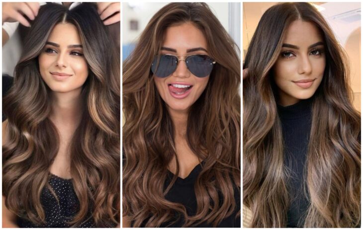 chicas de pieles morenas con tintes castaños; Elige el tinte perfecto para tu cabello según tu color de piel