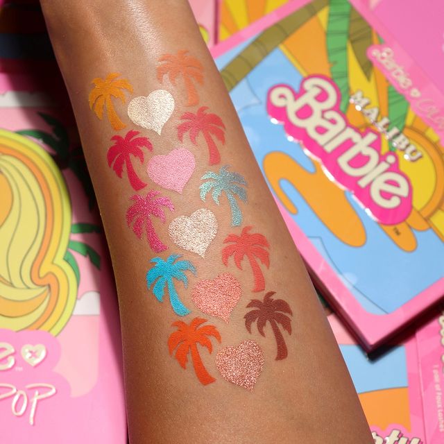 Sombras de Barbie Malibú; ColourPop y Barbie Malibu lanzan línea de maquillaje