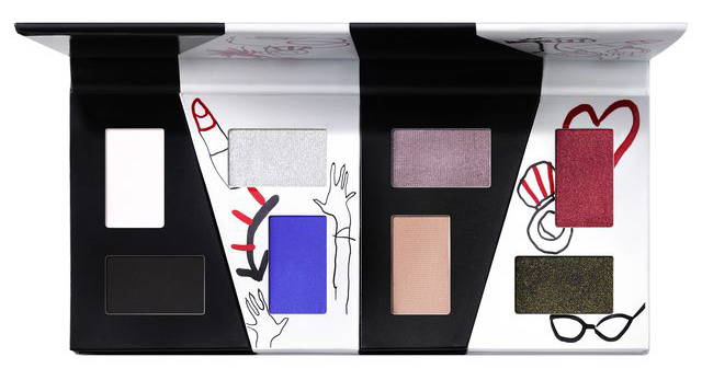 Paleta de sombras creada por Mac e inspirada en Cruella de Vil
