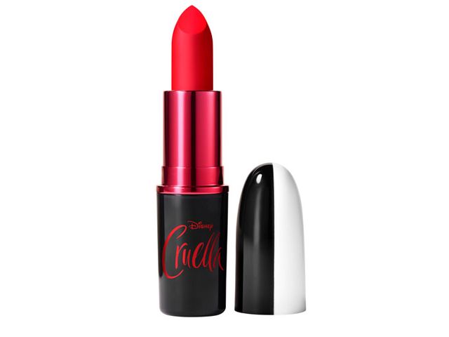 Labiales creados por Mac e inspirada en Cruella de Vil