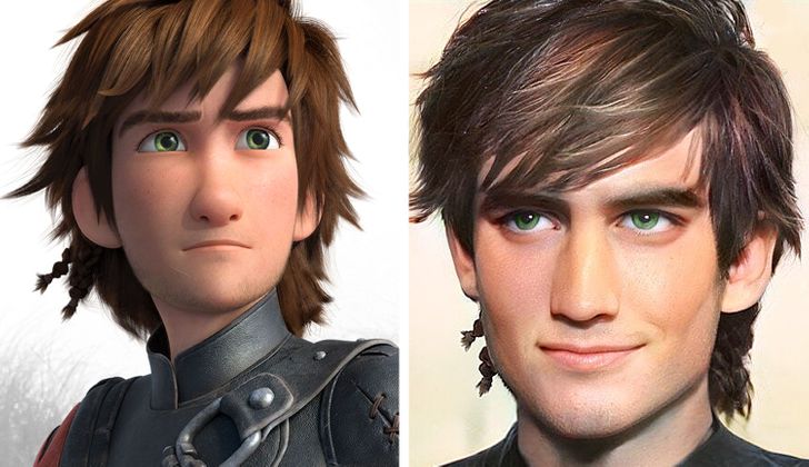 Hipo ilustrado con aspecto real por Darky Artists; Artista redibuja a personajes animados como personas y el resultado es chulísimo