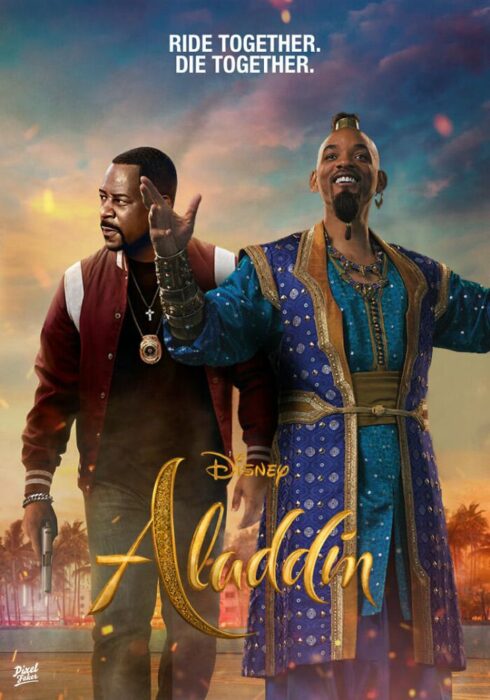 Aladino en la portada de la película Bad Boys