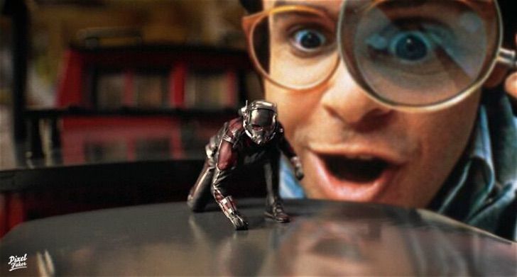 Ant-Man en la película de Querida, encogí a los niños