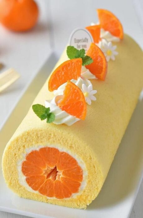 pan de rollo de naranja; Panecillos suavecitos que te derretirán el paladar