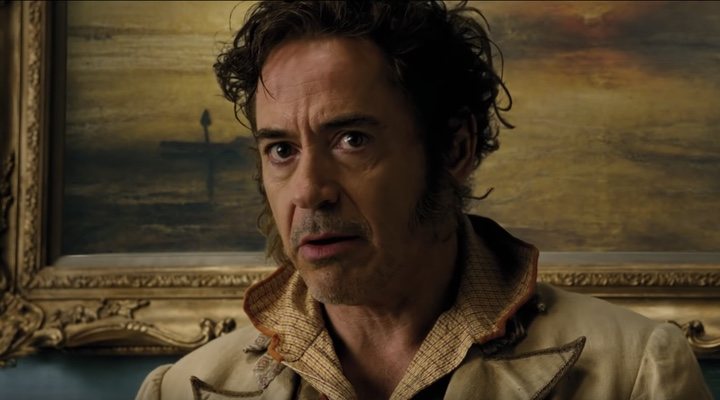 Robert Downey Jr en una escena de la película Dolittle