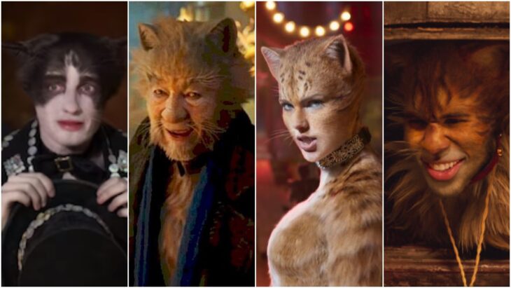 Elenco de la serie Cats disfrazados como gatos