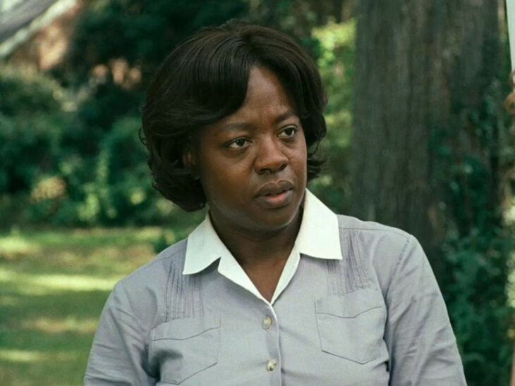 Escena de Viola Davis en la película The Help