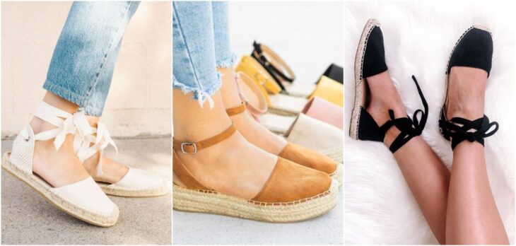 zapatos espadrilles; 8 Tipos de zapatos para las que no gustan de usar sandalias