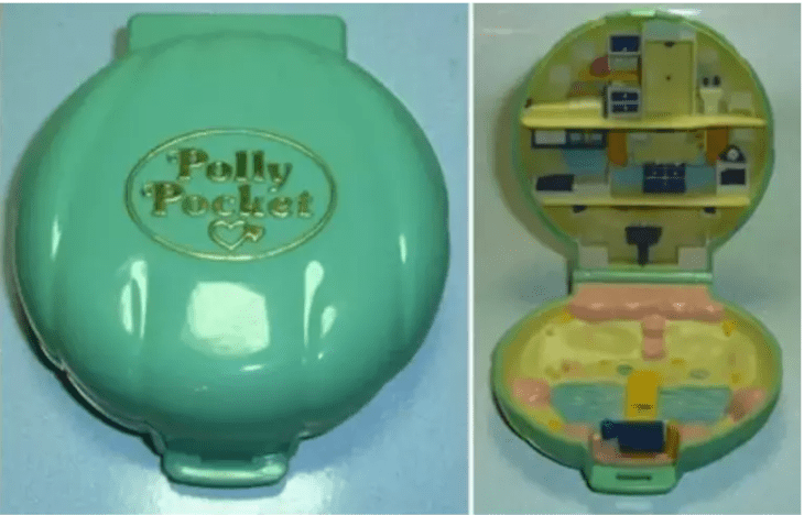 Caja con polly Pocket