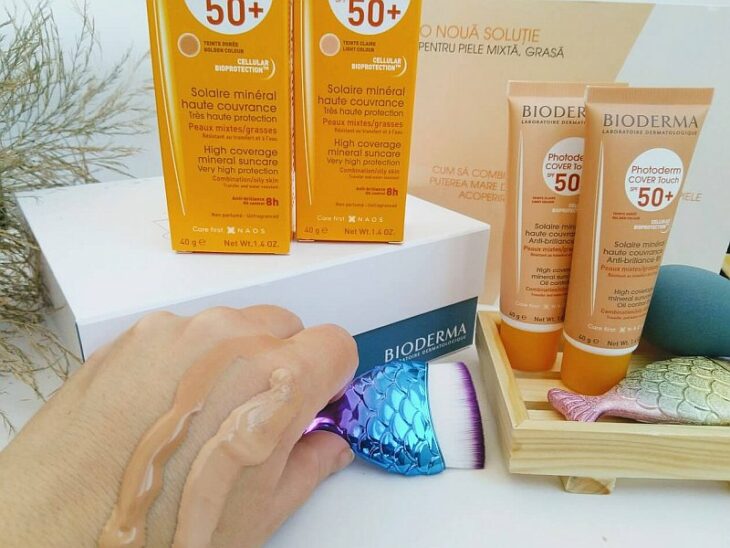Bioderma Photoderm COVER Touch SPF 50+; 5 Protectores solares con color para proteger tu piel