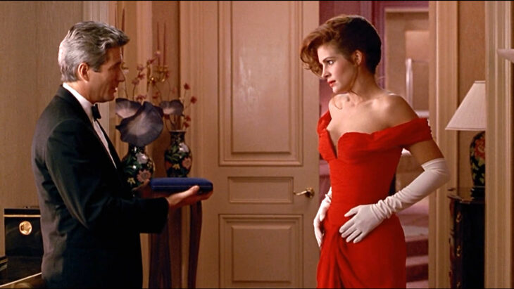 julia roberts pretty woman vestido rojo