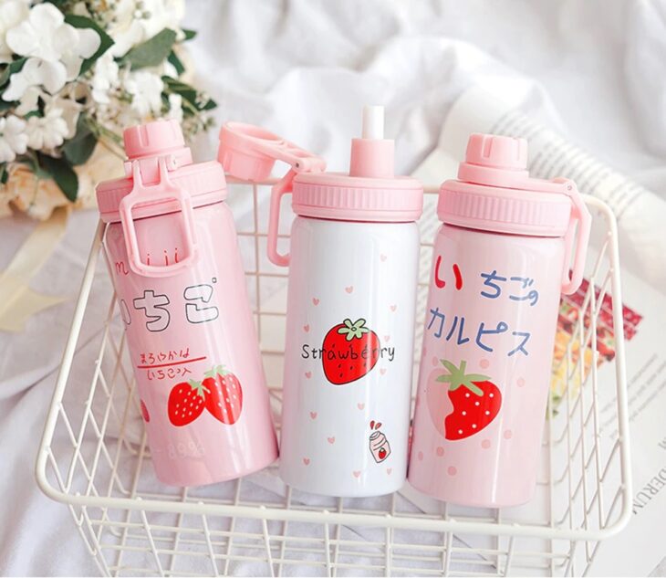 cilindro bonito con letras japonesas; Cilindros bonitos que te motivaran a beber agüita todo el días
