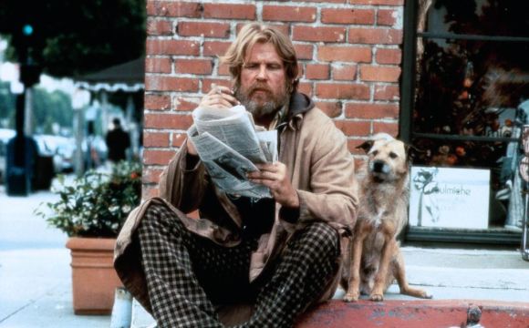 Nick Nolte en la película Un loco en Hollywood; 10 Actores que dieron todo para lograr una actuación increíble