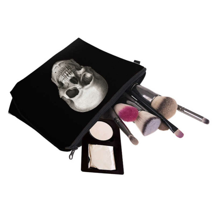Neceser en forma de calavera