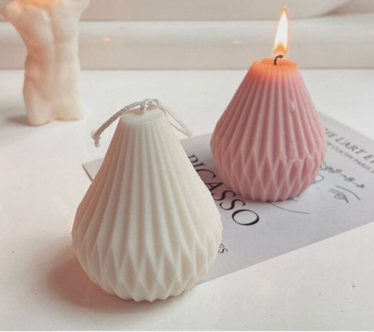 Diseño de velas en forma de lámpara
