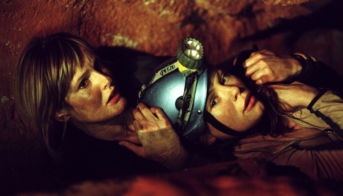 escena de película "El descenso"