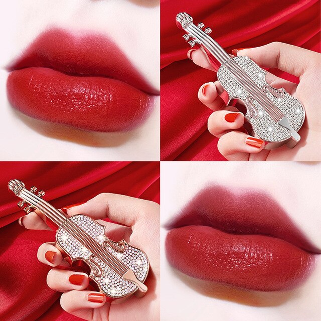 Labial en forma de violín; 12 Labiales bonitos que merecen tener un espacio en tu tocador