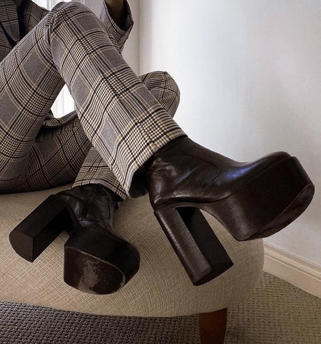 zapatos, botines, botas, zapatillas, mary janes de tacón grueso