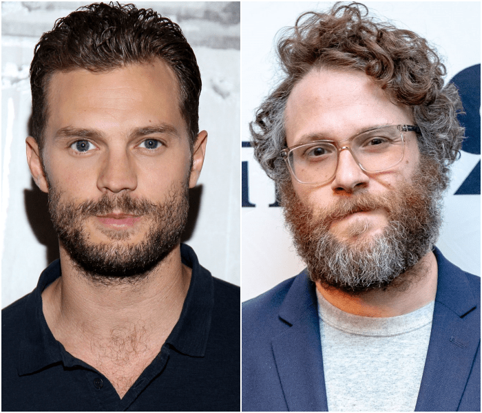 Jamie Dornan y Seth Rogen