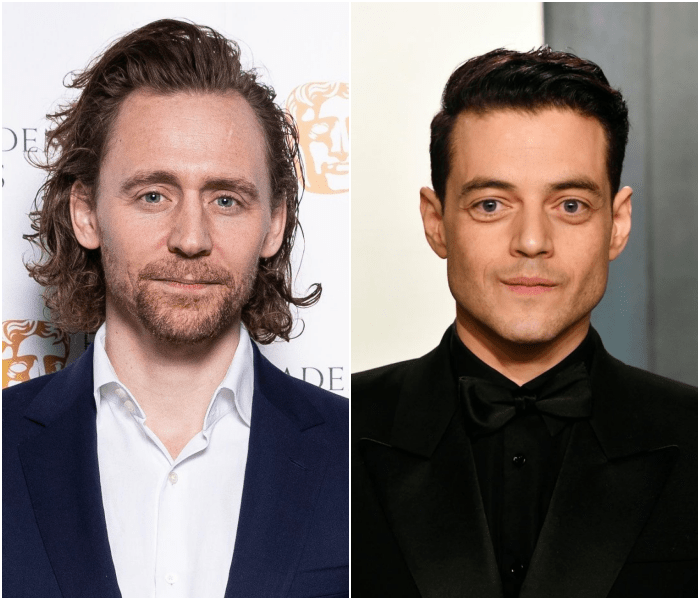 Tom Hiddleston y Rami Malek