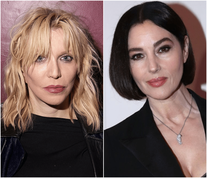 Courtney Love y Monica Bellucci
