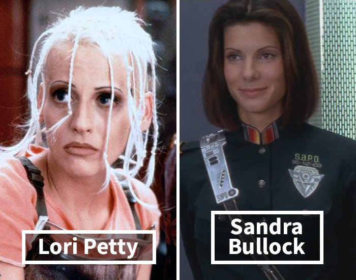 Lori Petty por Sandra Bullock en El demoledor