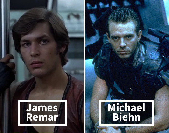 James Remar por Michael Biehn en Aliens