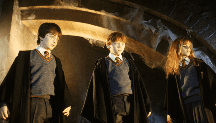 escena de la película Harry Potter y la piedra filosofal