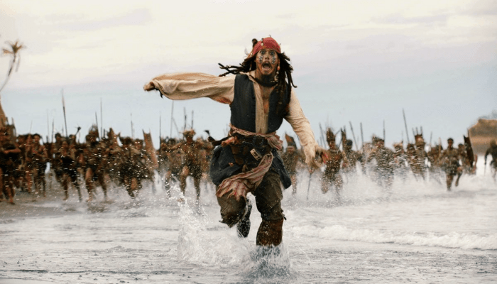 escena de Piratas del Caribe: El cofre de la muerte