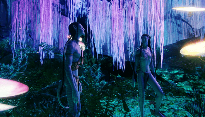escena de la película Avatar