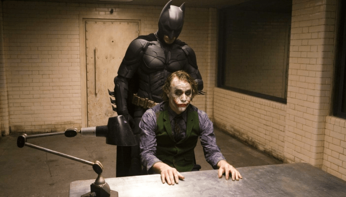 escena de Batman: El caballero de la noche