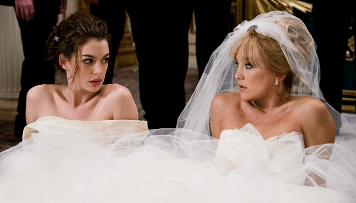 escena de Guerra de novias