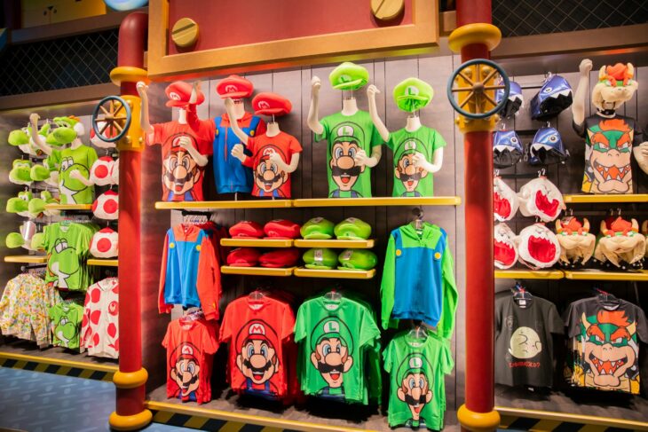 Tienda de souvenirs en Super Nintendo World