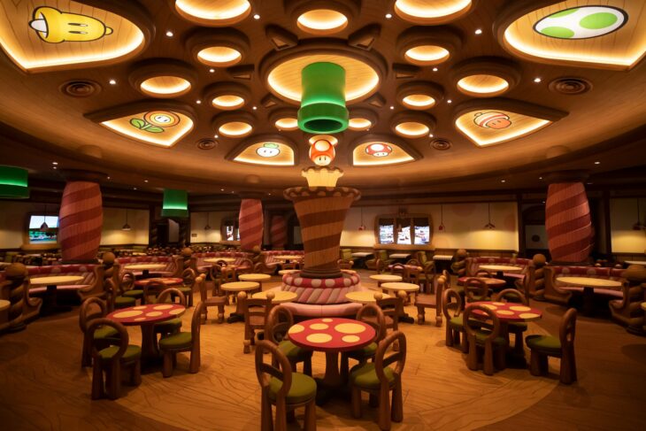 Restaurante de comida rápida en Super Nintendo World