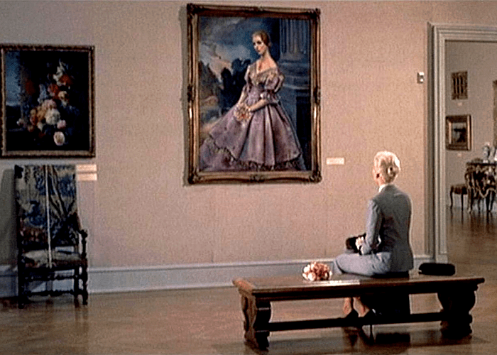 escena de la película "Vértigo"