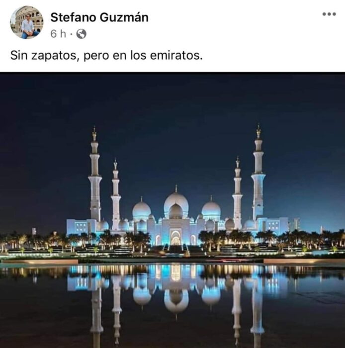 Foto de los Emiratos Árabes Unidos; Mexicanos están compartiendo fotos de sus viajes con ingeniosas rimas