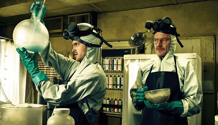 escena de la serie "Breaking Bad"