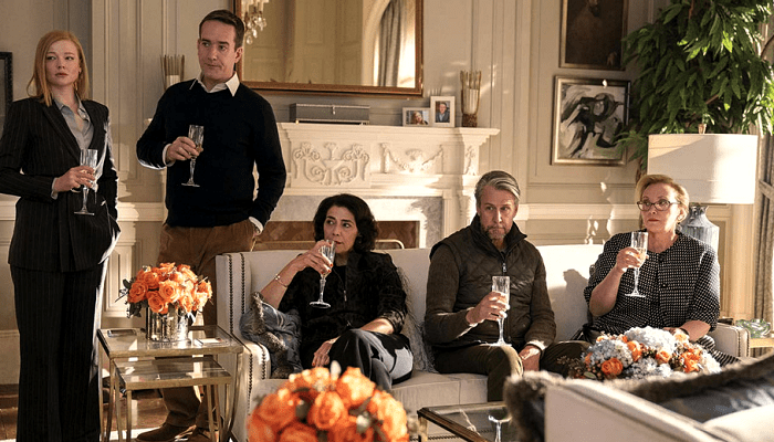 escena de la serie "Succession"